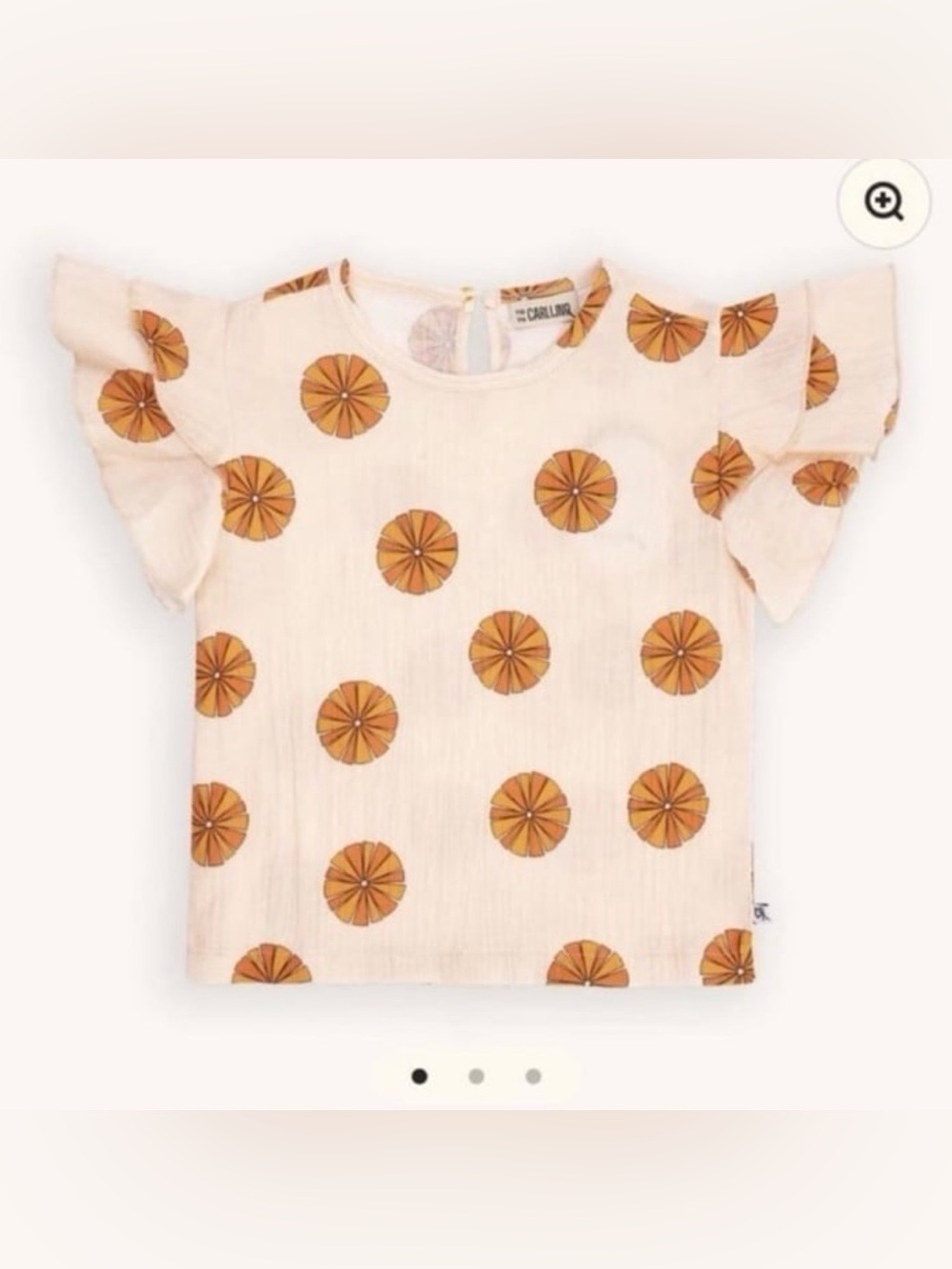 CARLIJNQ Parasol Organic Cotton Ruffled Shirt